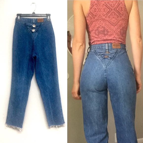 Vintage Denim - 🎉Host Pick 🎉 Vintage high rise cropped jeans